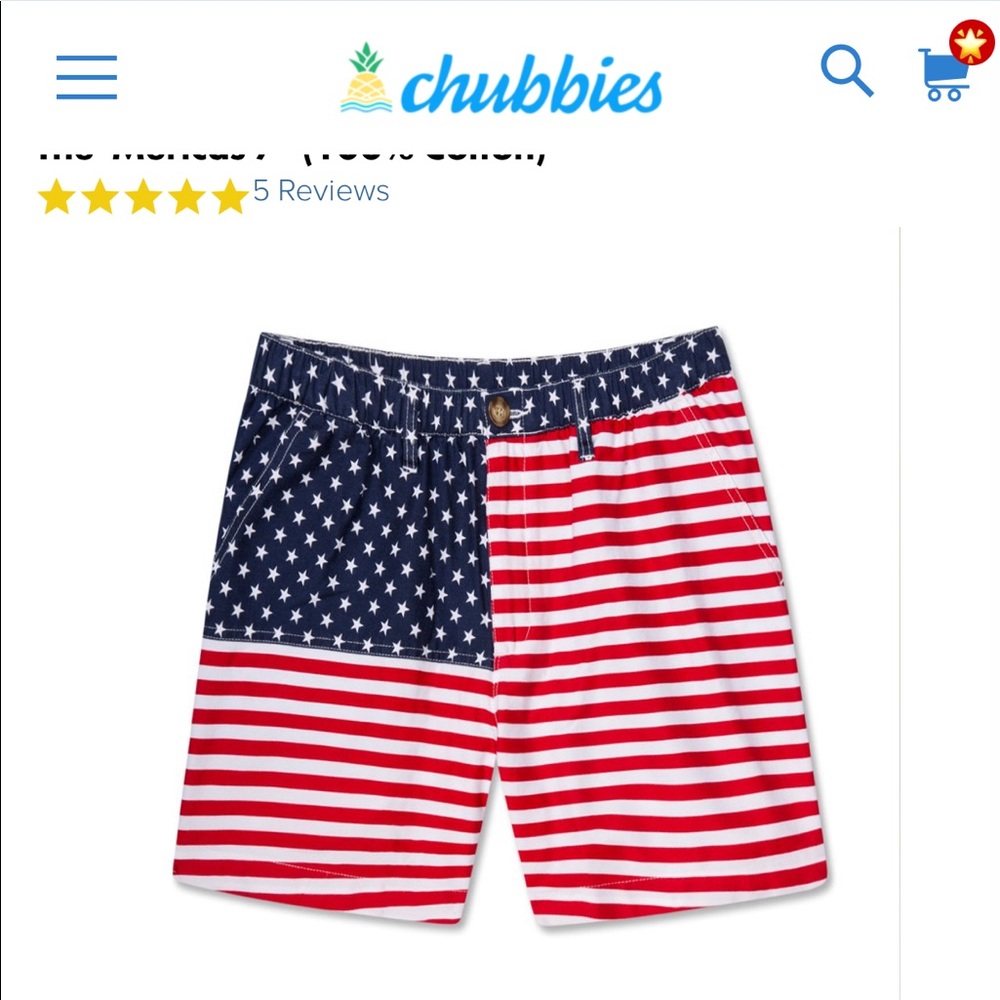 American flag chubbies